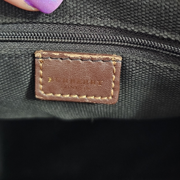 🤎🖤GUC BURBERRY Harmarket Check Hand Bag 🖤🤎 - Picture 7 of 9